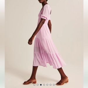 Pink summer dress